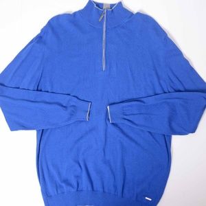 Codice blue 1/4 zip cotton cash sweater sz Medium